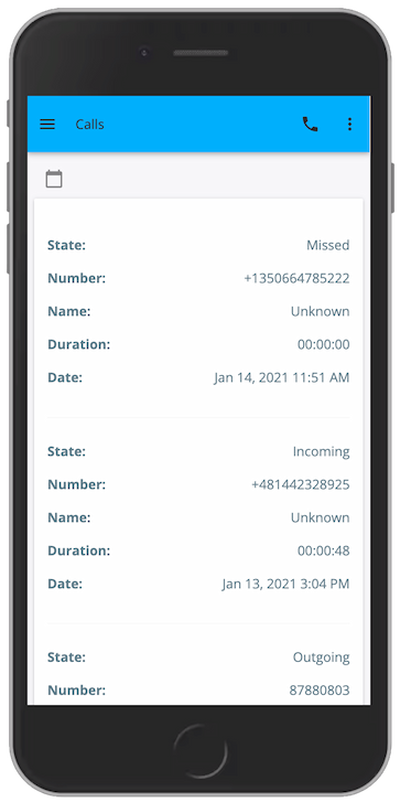 Call Logs feature image